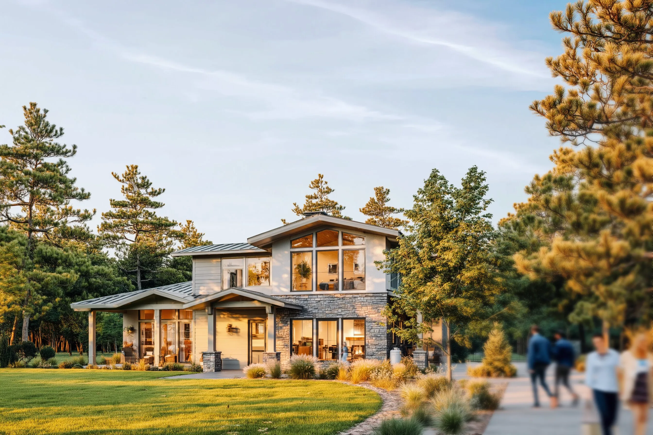 Development Contracting project hero image showing refined residential remodeling work